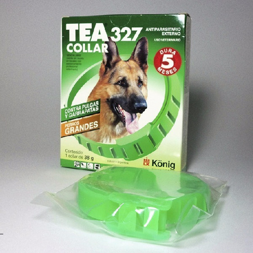 Collar Antipulgas Y Garrapata Para Perros Grande Tea 327