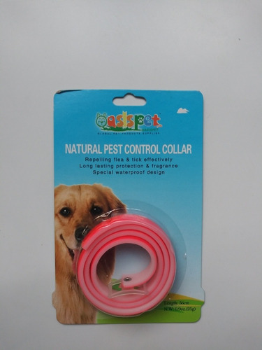 Collar Perro Antipulga Antigarrapata 6dlrs