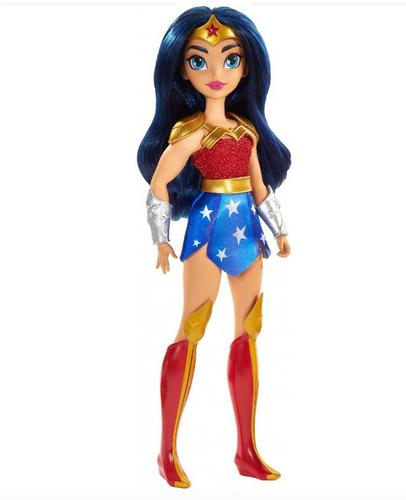 Dc Super Hero Girls Wonder Woman Muñeca 30cm Mujer