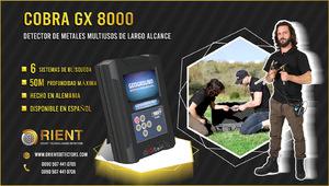 Detector de metales versátil COBRA GX 8000 para cazadores