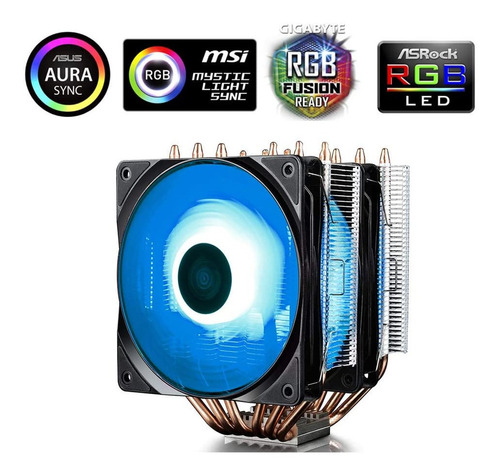 Fan Cooler Pc 120 Mm Amd Intel 