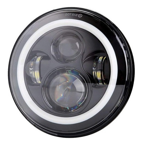 Faro Led 7 Pulgadas Reemplazo Halo Machito Wrangler Fj40