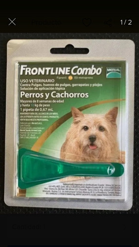 Frontline Fipronil Pipeta Cachorros Y Perros 10kg Bravecto