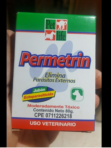 Jabon Con Cipermetrina Medicado