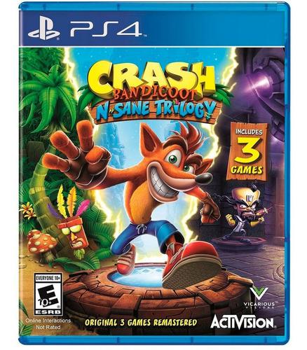 Juego Original Crash Trilogy Playstation 4 Delivery Gratis