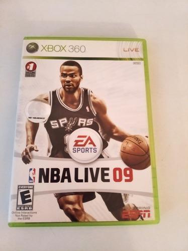 Juego Original Para Xbox 360 Nba Live 2009