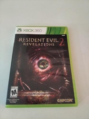 Juego Original Para Xbox 360 Resident Evil Revelation 2 (25v