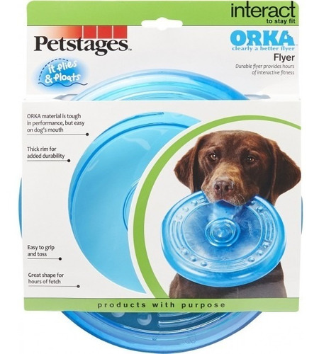 Juguete P Perros, Frisbee, Disco, Orka Flyer By Petstages