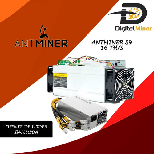 Maquina De Minar Bitcoin Antminer S9