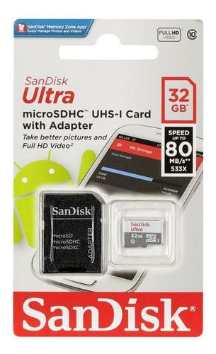 Memoria Micro Sd 32gb Original Blister Selladas Clase 10 80m