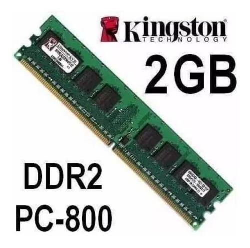 Memoria Ram 2gb Ddr2 Pc Mhz - 800mhz Para Computadoras