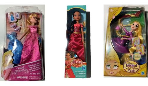 Muñecas Disney, Frozen, Elena De Avalor, Aurora.