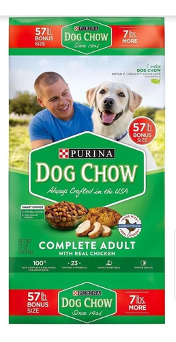 Ofertón Perrarina Dog Chow 26kg Original Pollo Perros