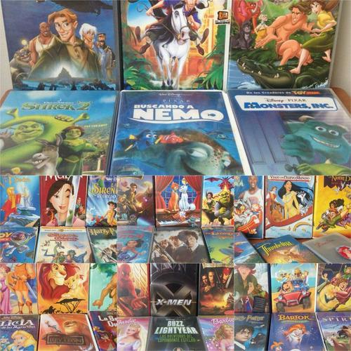 Pack Películas Disney Formato Vhs (Usadas)