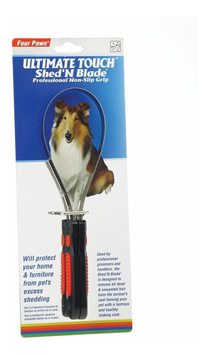 Peine Four Paws Deslanador De Pelo Muerto Para Perros, Large