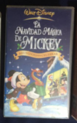 Película Navidad Disney Mickey, Pooh Vhs Originales Ref.6