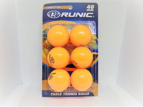 Pelotas De Ping Pong Runic Set De 6 Pelotas Pack De 2