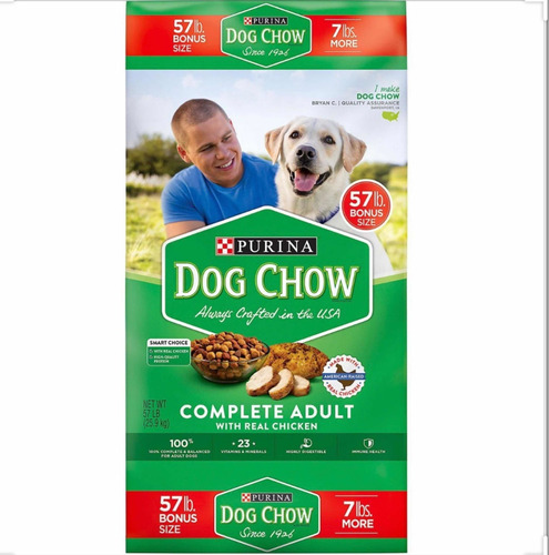 Perrarina Dog Chow Adultos 25.8 Kg