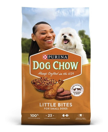Perrarina Dog Chow Little Bites Adulto 16.5 Lb (30)
