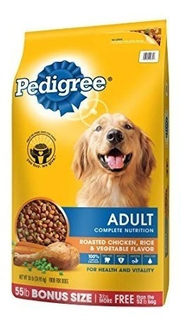 Perrarina Saco Pedigree 25 Kg 55 Lb O Al Detal X C / 1 Kg