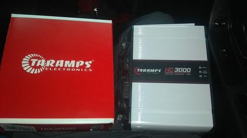 Planta Amplificador Taramps Hd 3000 A 1ohm Nueva A Estrenar