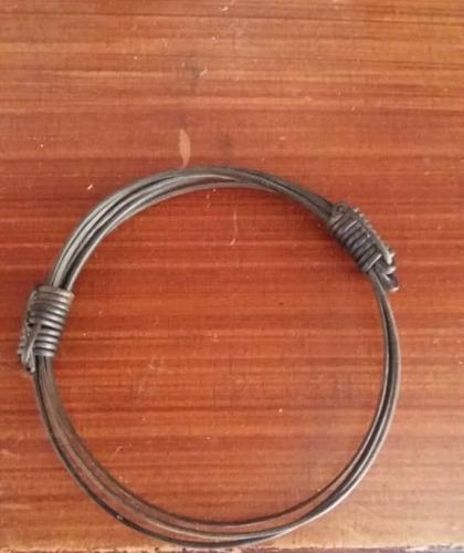 Pulsera Ilde Pelo De Elefante (5 Pelos 2 Nudos) 50v