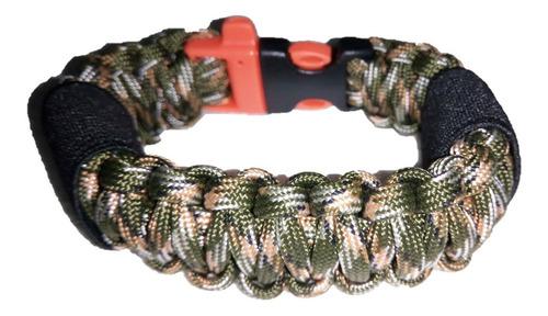 Pulsera Supervivencia L Paracord 23 Cm.