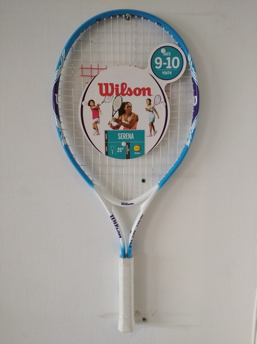 Raqueta De Tenis Wilson 25 Mod.serena Para Niños 9/10 Años