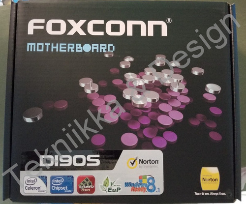 Tarjeta Madre Foxconn D190s + Intel Celeron Quad Core Ddr3