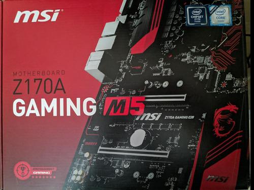 Tarjeta Madre Msi Gaming Z170a M5 Intel