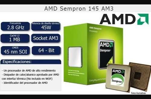 Amd Sempron  Ghz, Socket Am3