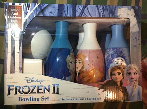 Bowling Bolos Set De Niñas Frozen