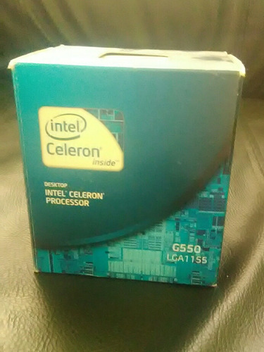 Caja De Procesador Intel Celeron G550