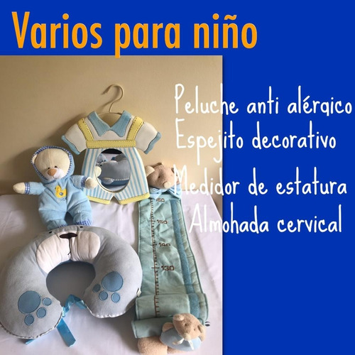 Decoración Cuarto Niño: Peluche,espejo, Almohada,sábana