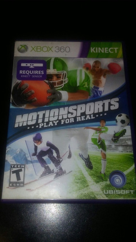 Juego Motionsport Play Fo Realmotion Sport Kinect Xbox 360