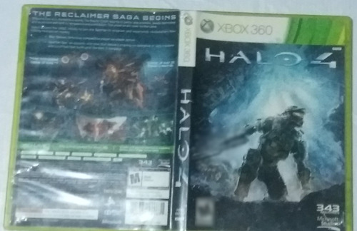 Juego Xbox 360 Halo 4 Original Sin Manual 12trunkefectivvos