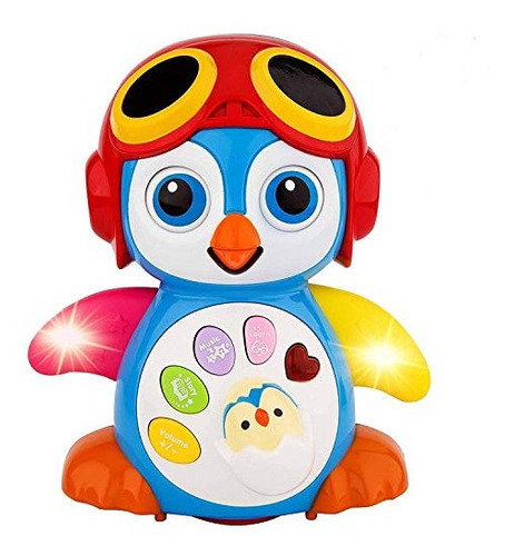 Juguete Educativo Pinguino Didactico Bebes Juego Musical