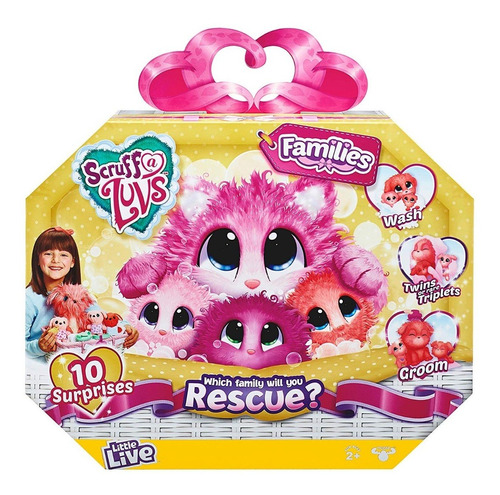 Little Live Pets Scruff A Luvs Family Pack