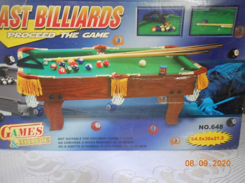 Mesa De Pool Y Billar Infantil