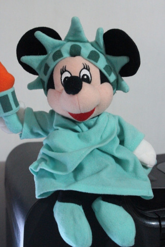 Peluche Disney Minnie Mouse 25cm Estatua Libertad
