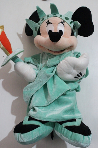Peluche Mickey Mouse Estatua De La Libertad Disney Store Ori
