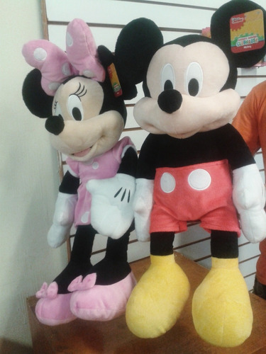 Peluches Originales Mickey Y Minnie Grandes
