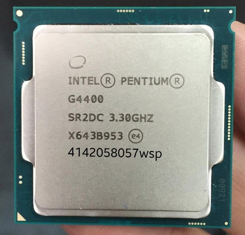 Procesador De 6ta Generación Pentium G Con Su Fancooler