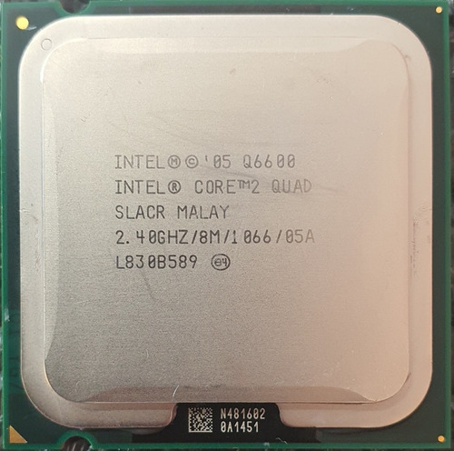 Procesador Intel Core 2 Quad 2.40ghz Socket 775 Cpu