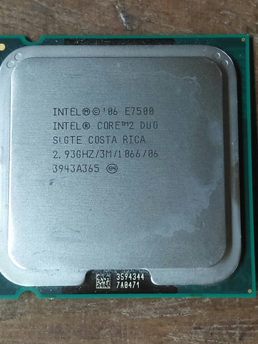 Procesador Intel Core2duo 2.93ghz