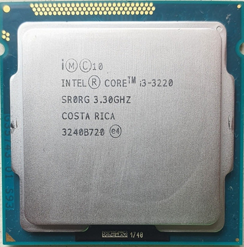 Procesador Intel I3 3ra I Socket  Cpu