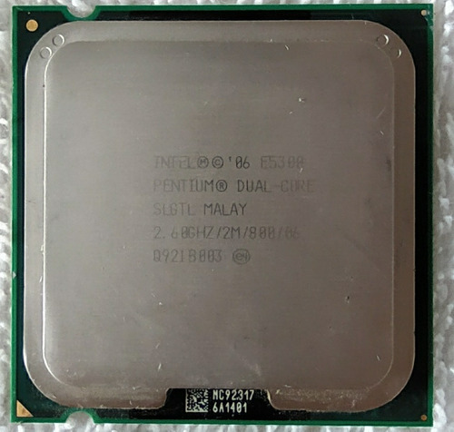 Procesador Intel Pentium Dual Core E