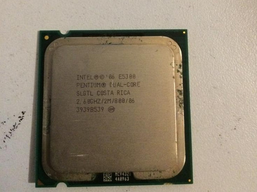 Procesador Intel Pentium Dual Core E Acepto Cambios