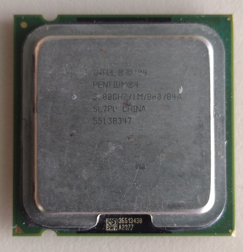 Procesador Intel Pentium j (sl7pu), Usado