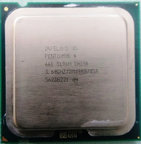 Procesador Pentium 4 De 3.6 Ghz Socket 775